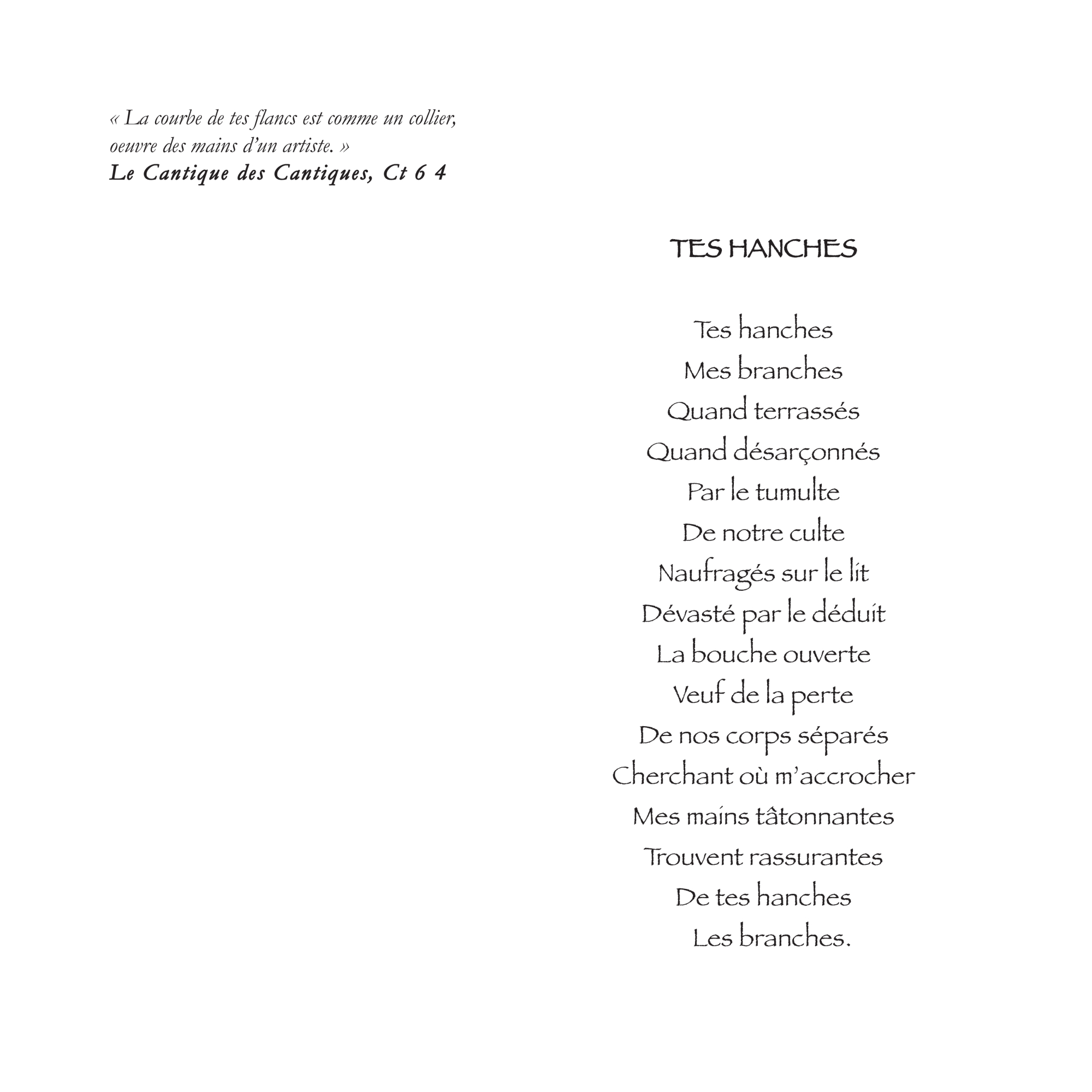 Blasons du corps féminin